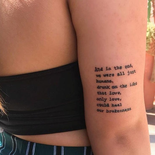 Word Tattoos