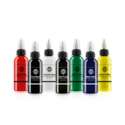 favvosee 7 colors tattoo iInk set